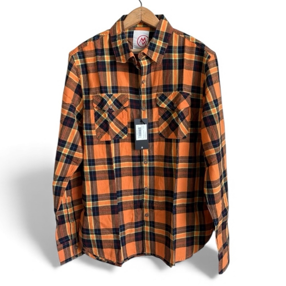 Cloudveil Mountain Works Plaid Shirt Men's NWT
